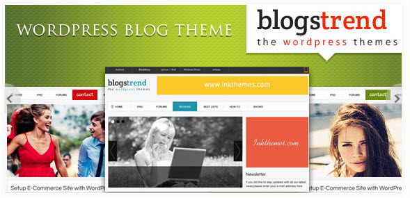 Blogstrend WordPress theme