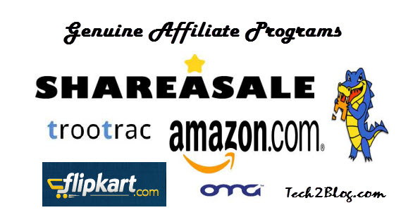 Genuine Affiliate programs