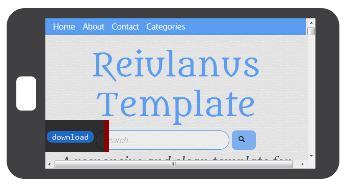 Reivlanve Responsive blogger Template