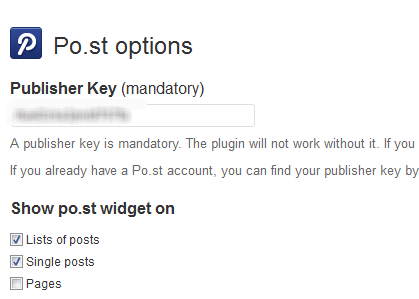 po.st publisher key