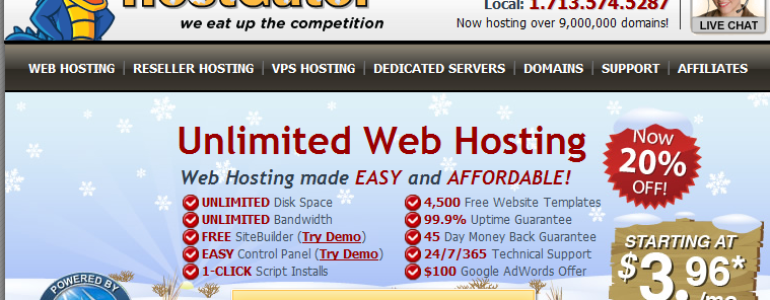 Hostgator baby hosting review