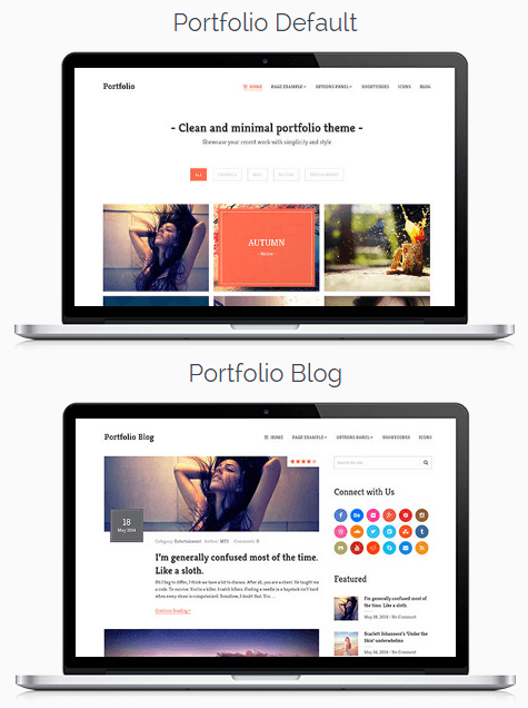 Portfolio Responsive WordPress Theme