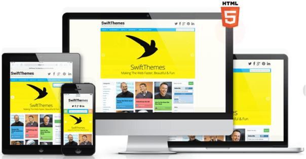 SWIFT Responsive WordPress Theme