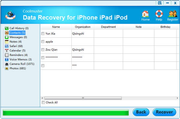 Recover Data From IPhone IPad Using Coolmuster