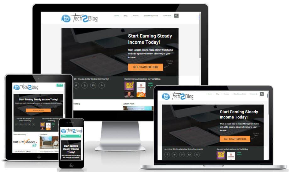 Responsive blogger templates