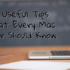 Useful Mac Computer Tips