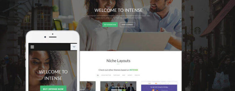 Intense Multipurpose HTML Template