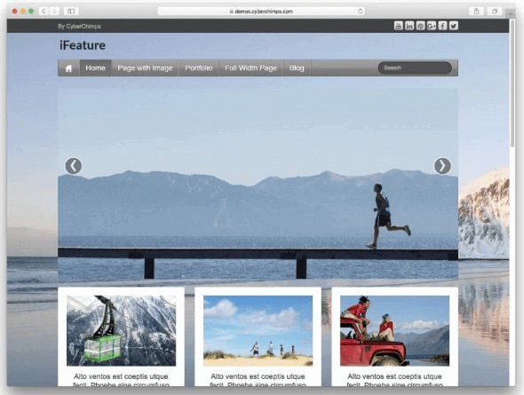 WordPress Theme iFeature