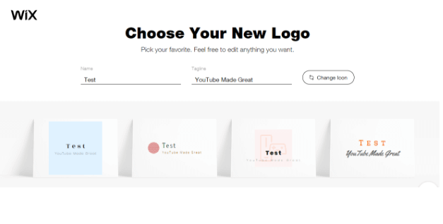 Wix Choose new logo