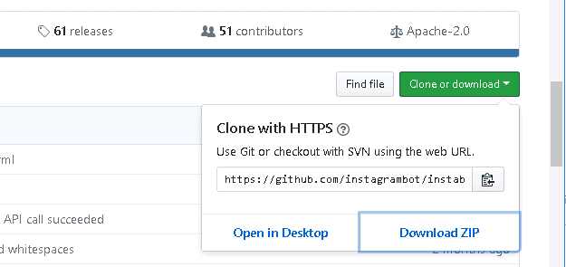 Instabot Download Github